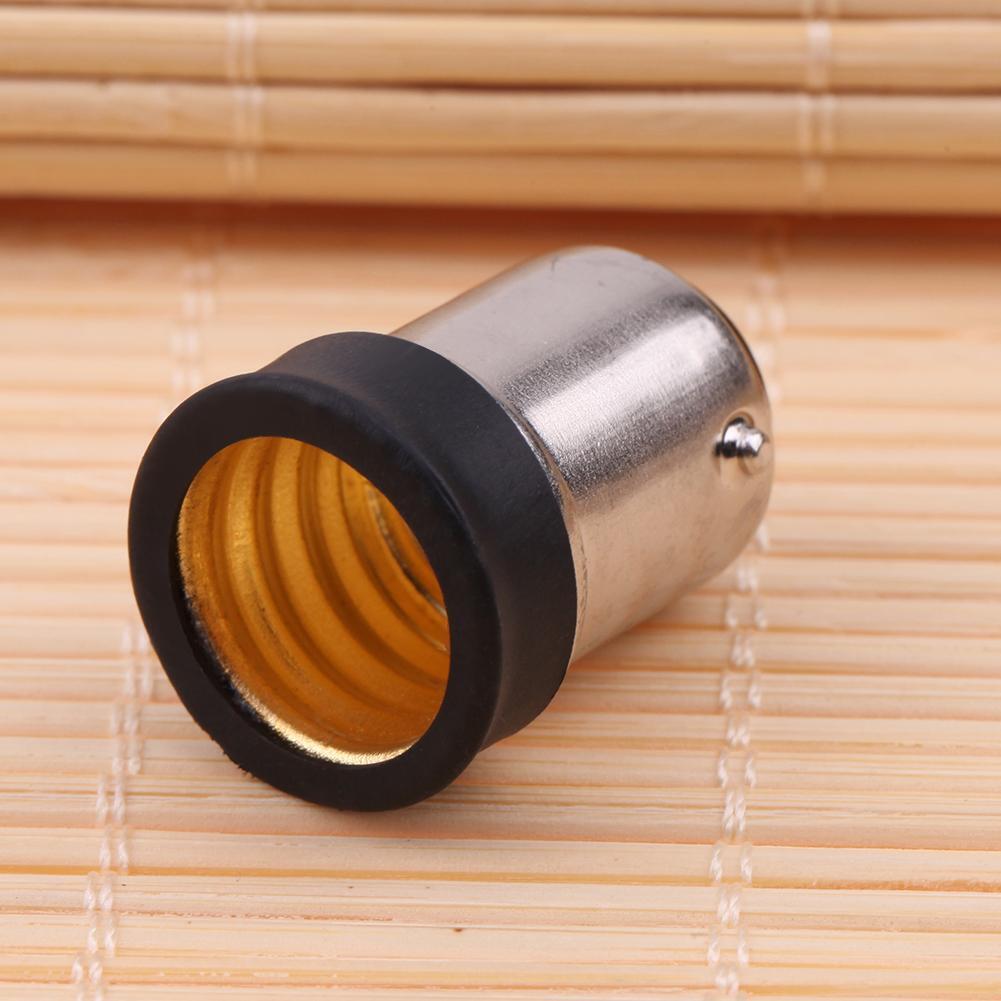 New BA15D to E14 Base LED Light Lamp Bulb Adapter Converter Screw Socket