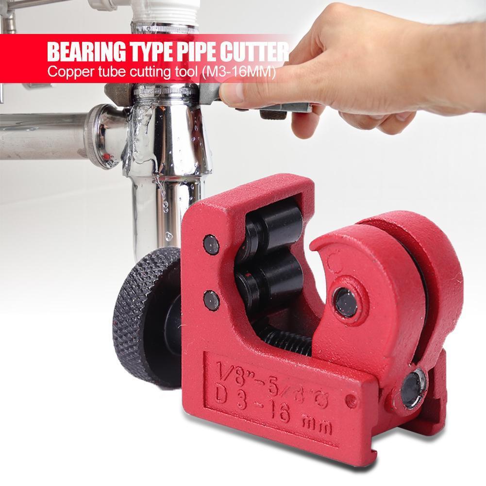 3-16mm Copper Aluminum Iron Metal Tube Tubing Slice Plumbing Pipe Cutter