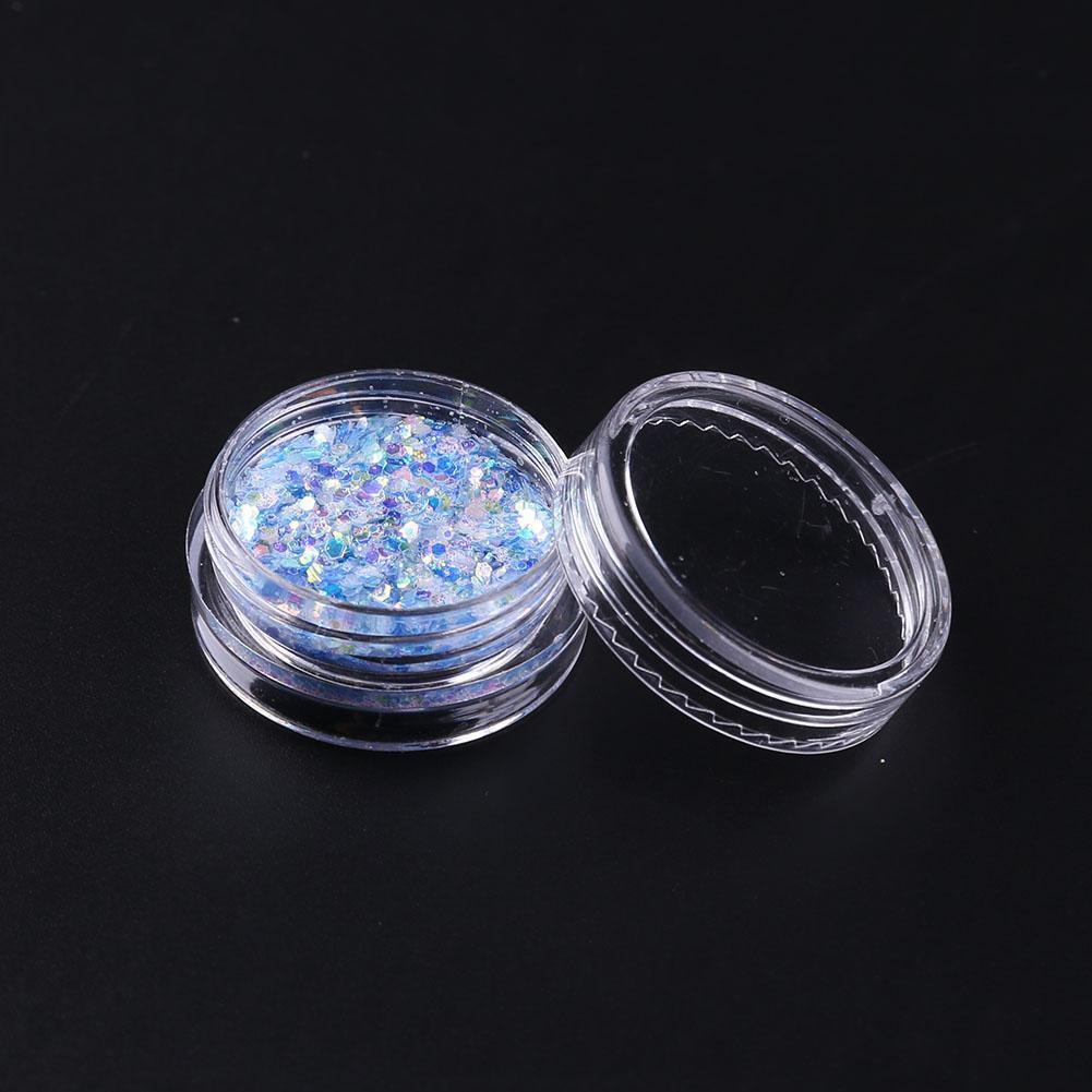 Hexagon Glitter Nail Art Sequins Sparkling Face Eye Makeup Slice Flakes (09