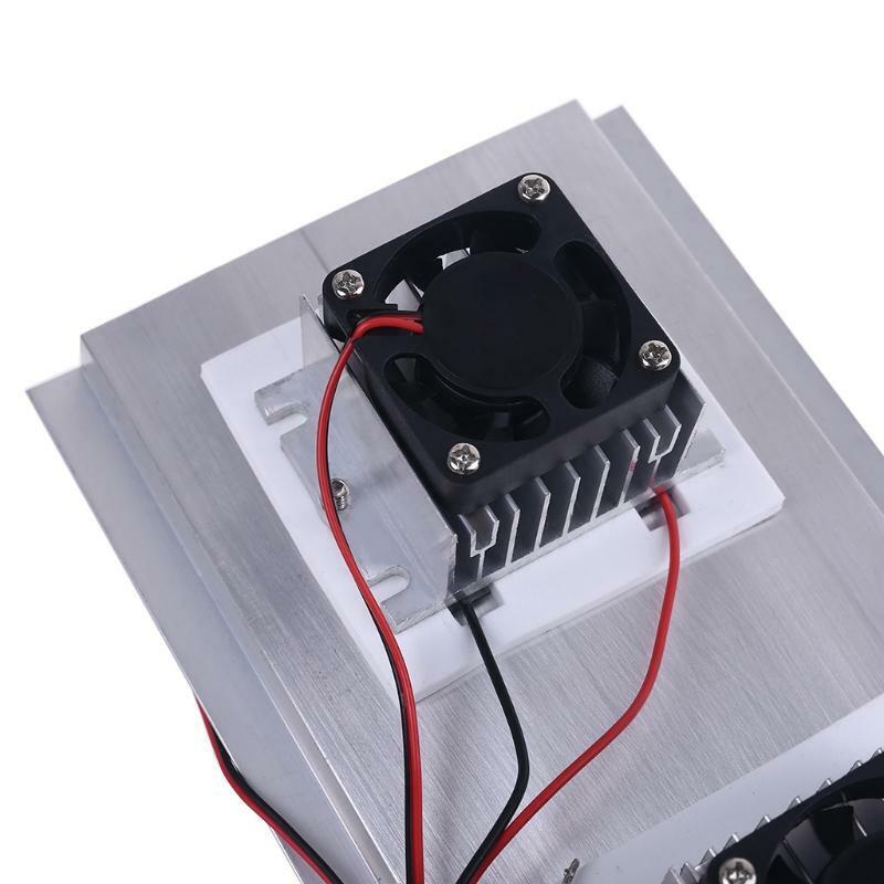TEC Electron Semiconductor Refrigeration Cooler Triple Fan Thermoelectric Module