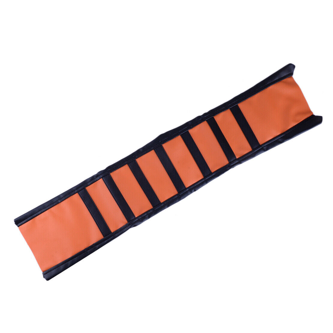 Universal Orange Rubber Gripper Soft Seat Cover for Motorcycle Dirt Bike