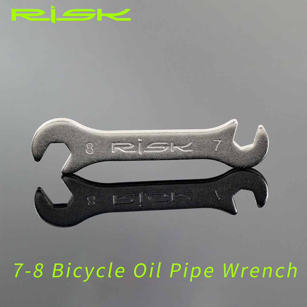 RISK 7-8mm MTB Bike Hydraulic Oil Disc Brake Oil Pipe Locking Screw Wrench