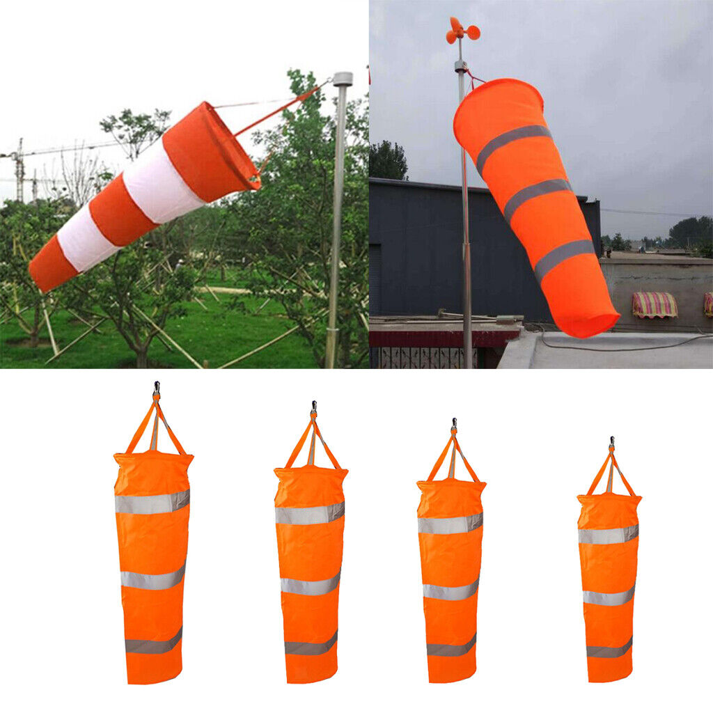 4 Pcs  Aviation Windsock Wind Sock Bag Festival Camping Flag