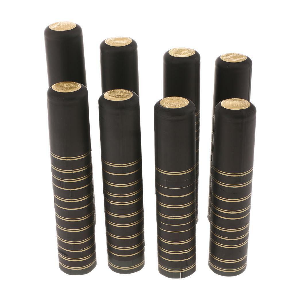 300 Pieces PVC Shrink  100 Count Heat Shrink Caps Sleeves Covers Perfect