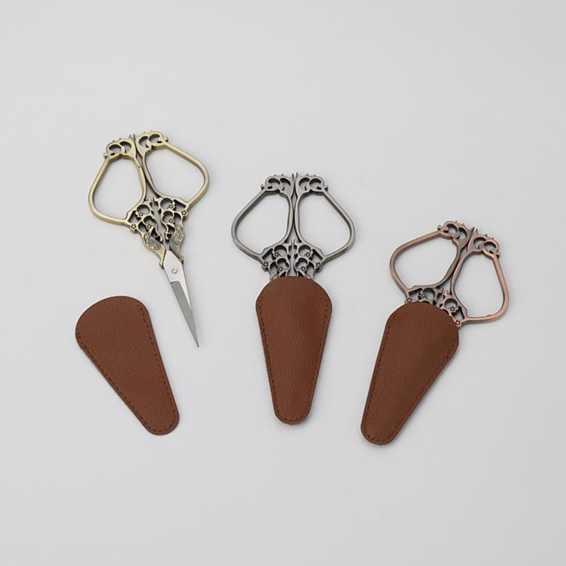 Durable Scissors Sheath Portable Scissors Mini Cover Waterproof Leather Sleeve