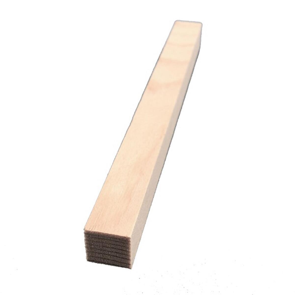 100 * Unfinished Wooden Sticks  Rod Poles Unpainted