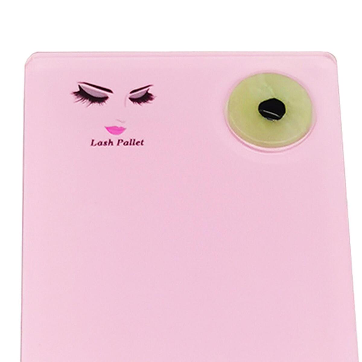 Pink Acrylic  Stand Pallet Holder Display Pad Gasket Tool +