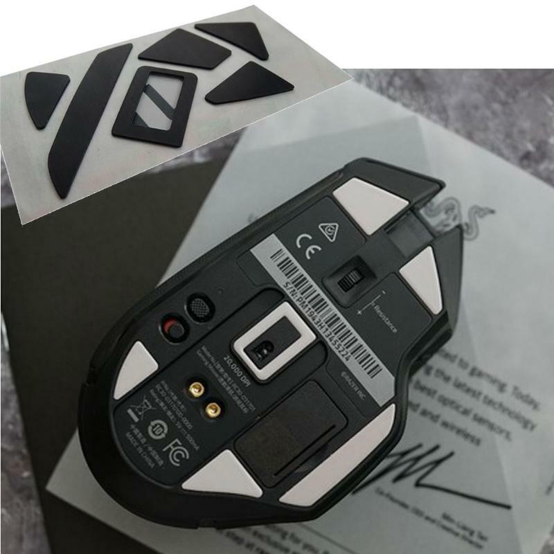 1 set Mouse Skate Mouse Feet For Razer Basilisk Ultimate Mouse Glides Curve Edge