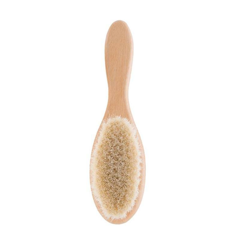 Baby Hair Comb 3pcs/set Beech Wool Hair Brush Head Comb Head Massager