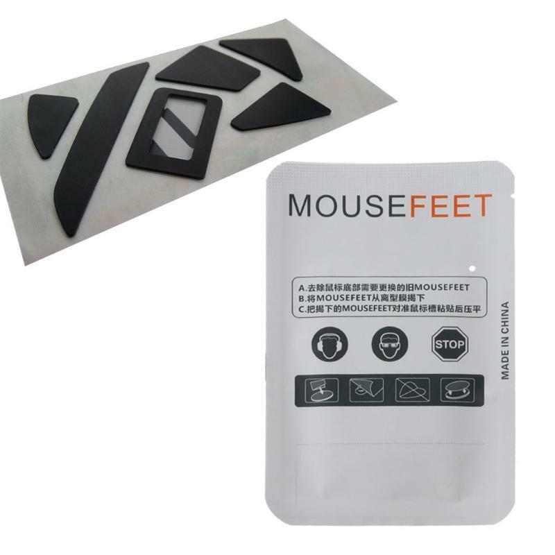 1 set Mouse Skate Mouse Feet For Razer Basilisk Ultimate Mouse Glides Curve Edge