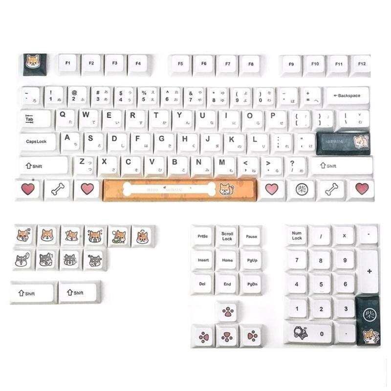 116Keys Keycap Dye Sublimation XDA Profile for Mechanical Keyboard Game Lover