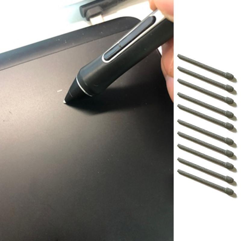 10Pcs Graphic Drawing Pad Standard Pen Felt Nib Stylus for Intuos 860/660 Cintiq