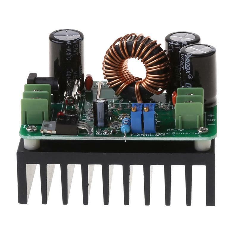 DC 10V-60V to 12V 24V 36V 48V 80V 10A/600W Converter Step-up Module Power Supply