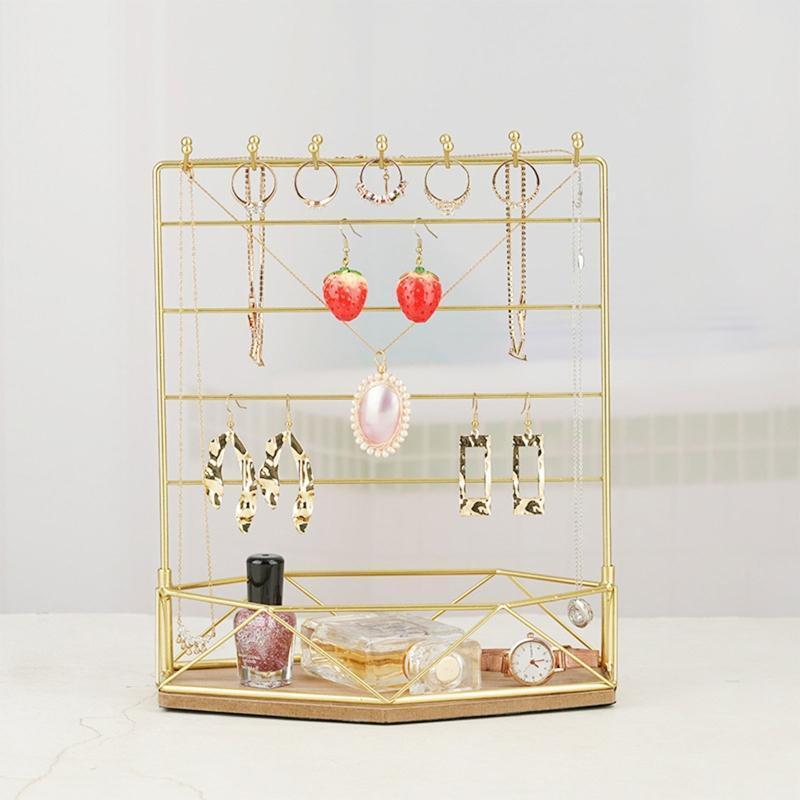 Table Hanging Jewelry Organizer Jewelry Stand Holder Display Stand with Jewelry
