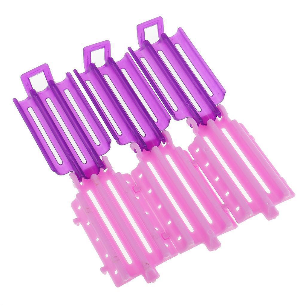 36Pcs Hairdressing Styling Wave Perming Rod Corn Hair Clip Curler DIY Tools