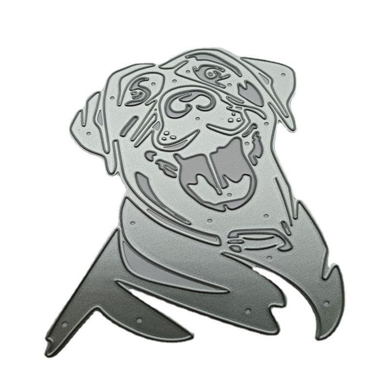 Animal Cutting Dies Dog Die Cuts Embossing Template for Card Making Scrapbooking
