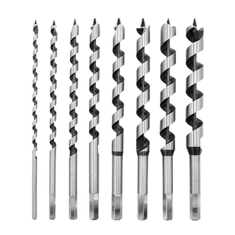 8Pcs Drilling Softwood High Carbon Steel Woodworking Support Drill 6~20mm