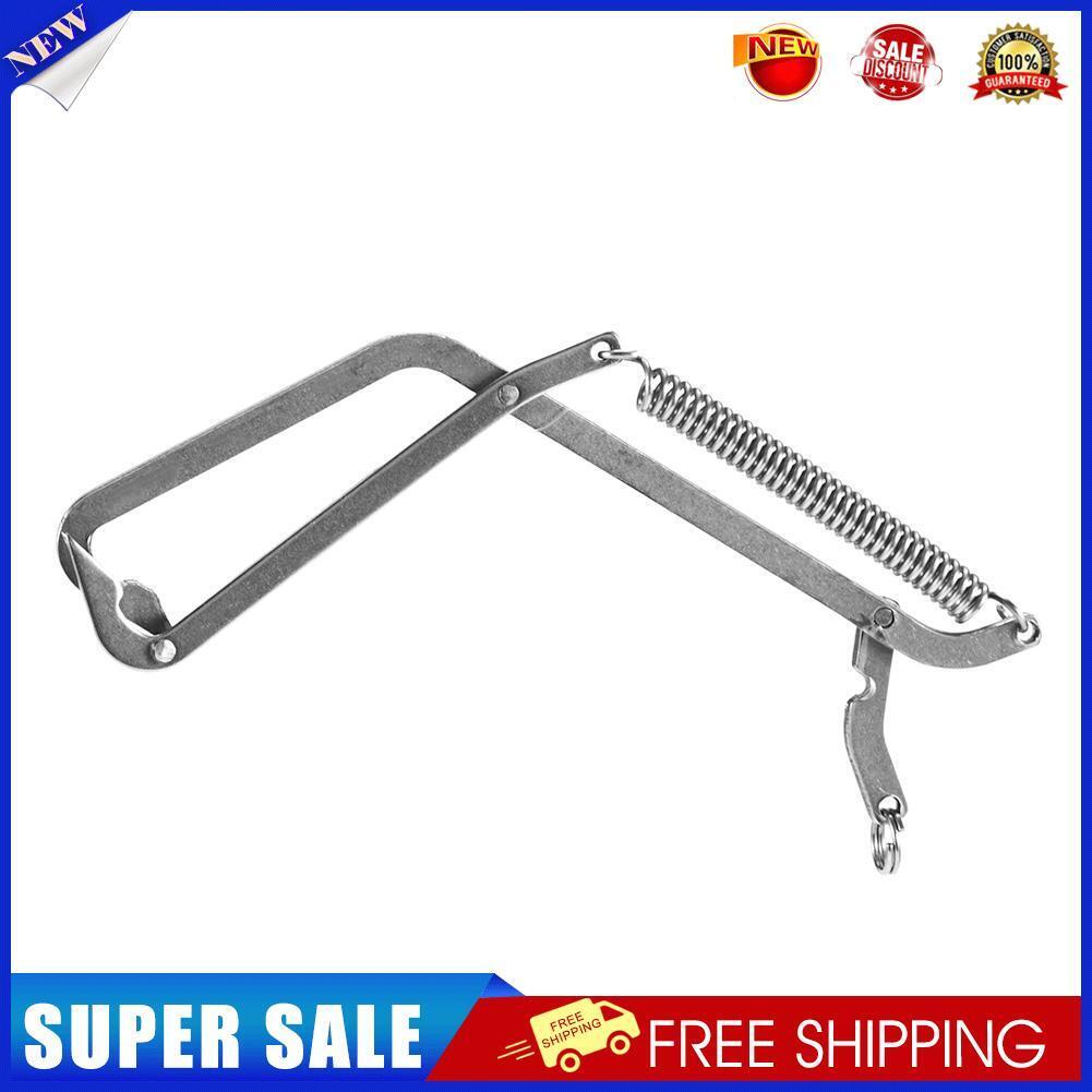 Stainless Steel Fishing Traps Pike Hooks Crab Grabber Fishing Clamp Tool