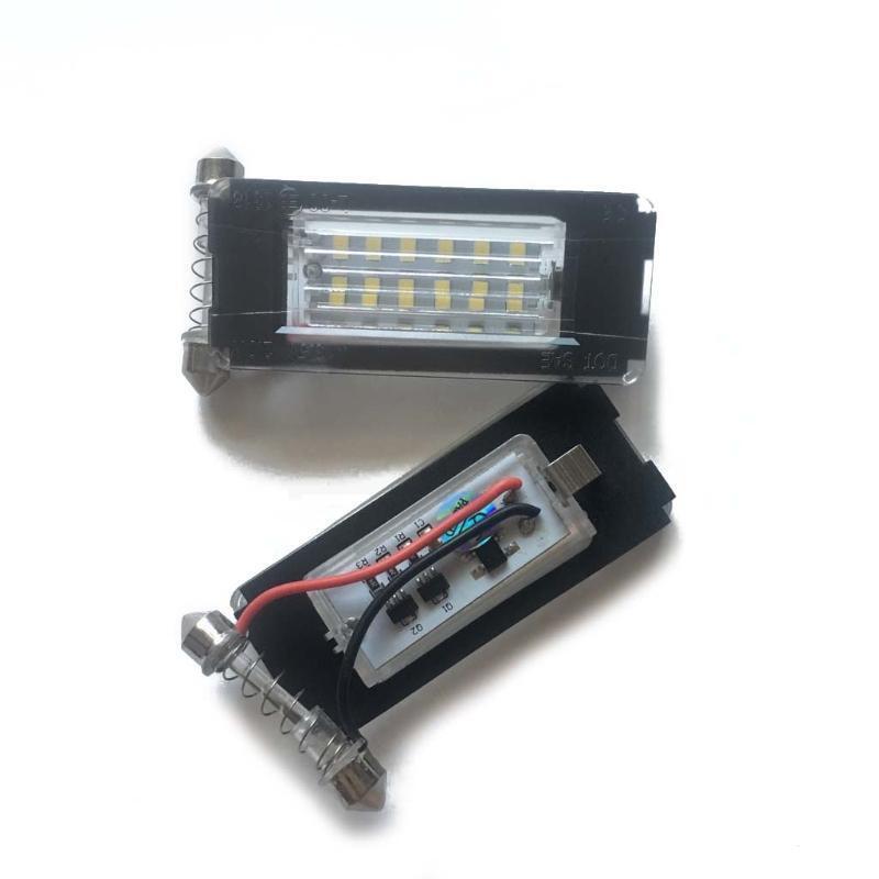 Car LED Number License Plate Lights for 2006-2014 2nd Gen Mini Cooper R56 R57
