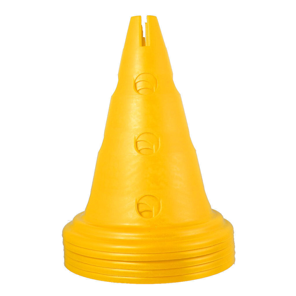 5pcs Sport Soccer Football Training Cone Traffic Safety Cones 30cm Yellow