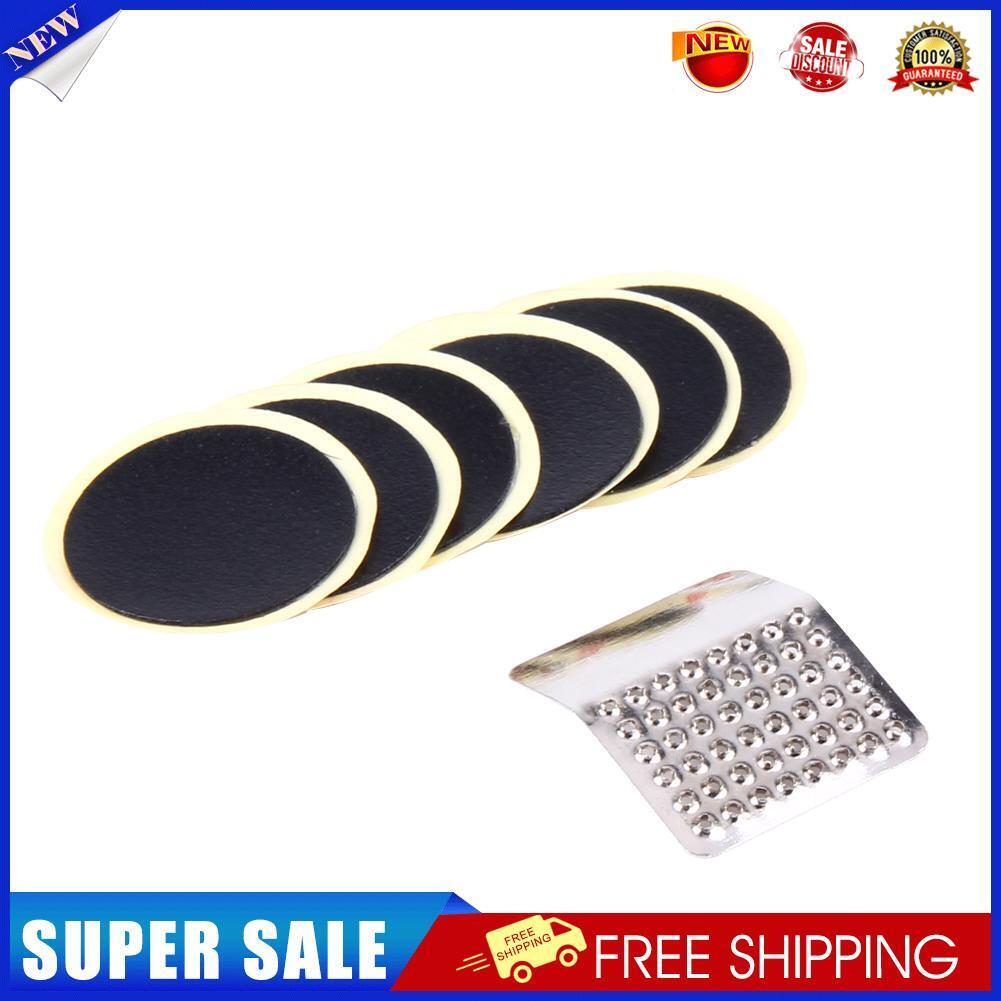 Cycling Bicycle Bike Repair Fix Kit Flat Tire Tyre Tube Patch Glueless Kit