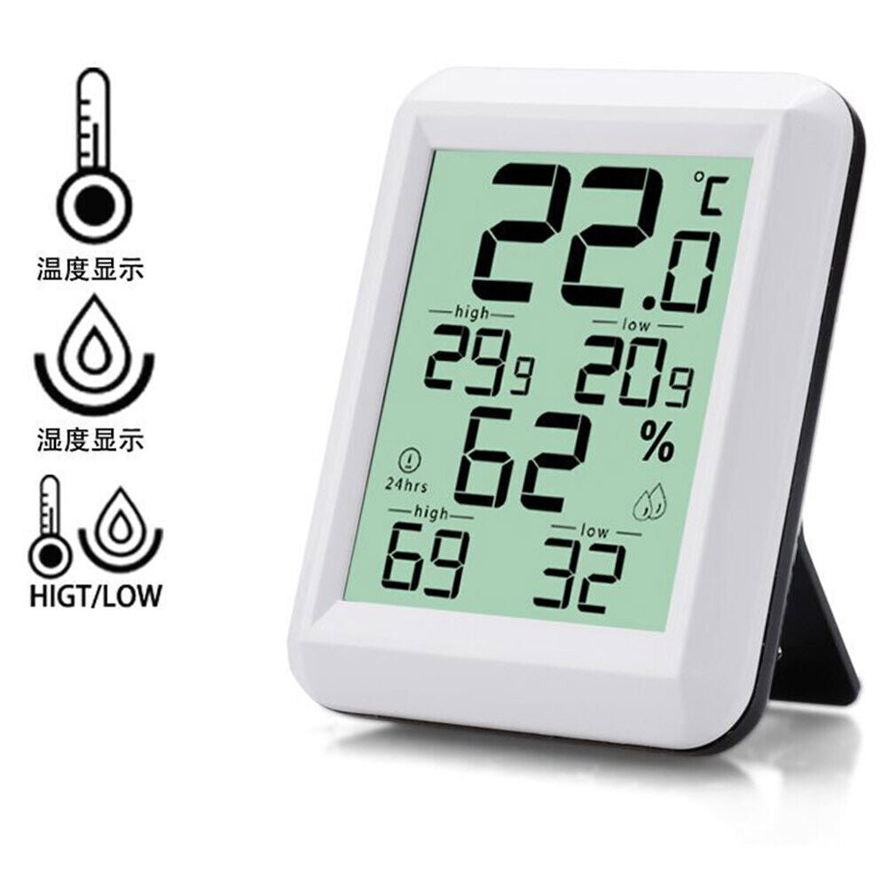 Electronic Digital Temperature Humidity Meter Indoor Baby Room Hygrometer