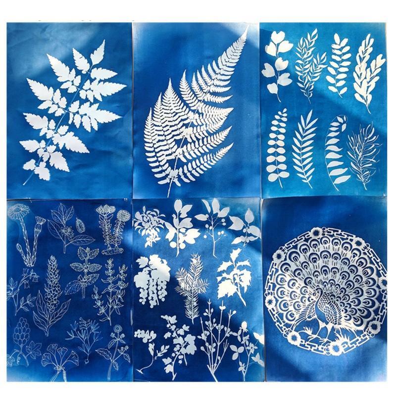 A5 Solar Drawing Paper Sensitive Sun Printing Natural Printing Paper for Crafts