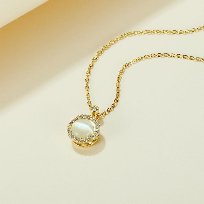Popular Jewelry Gift Necklace Women Couple Pendant Anniversary Days Favor Gift