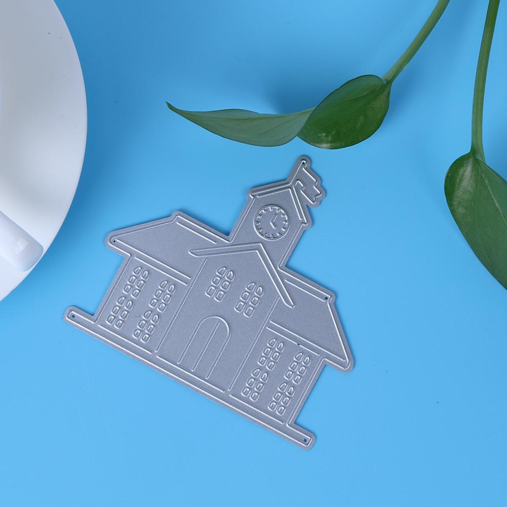 Church Castle Design Metal Cutting Dies Stencil for DIY Scrapbooking Craft