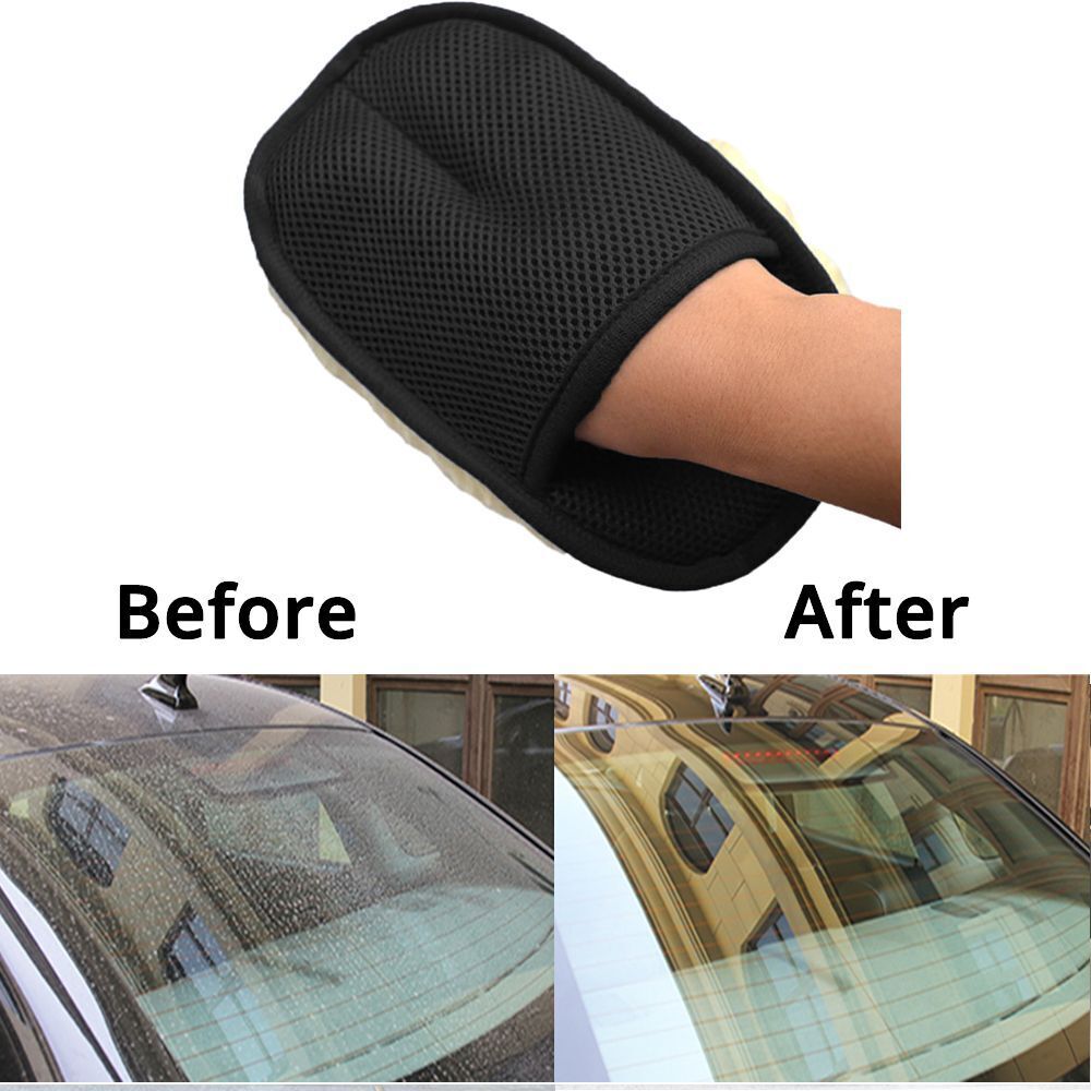 Mitten Care Products Cleaning Brush Car Style Wash Gloves Wool Brushes