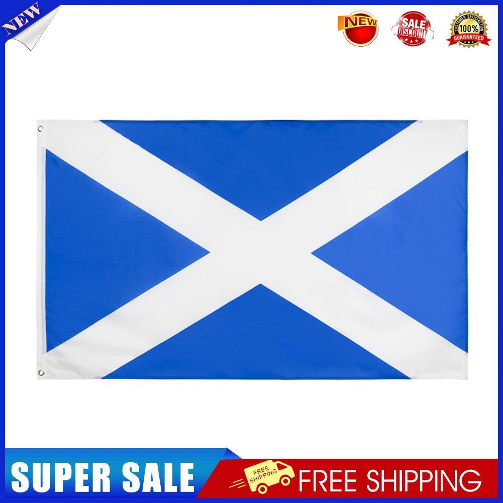 90x150cm Scotland Cross Flag Soccer Fan Saint Andrew Banner Saltire Pennant