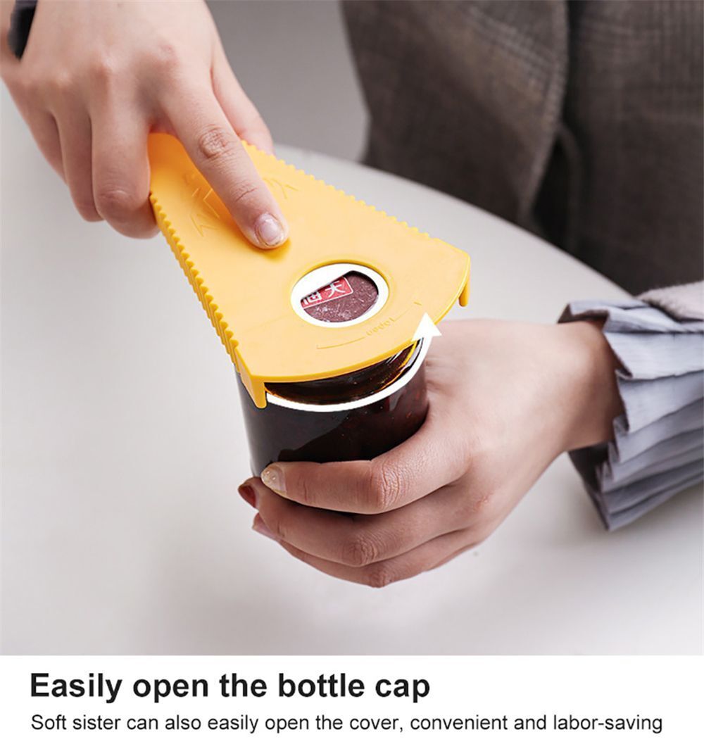 Quick Opening Multi Function Jar Opener Twist Off Lid Bottle Opener Can Opener