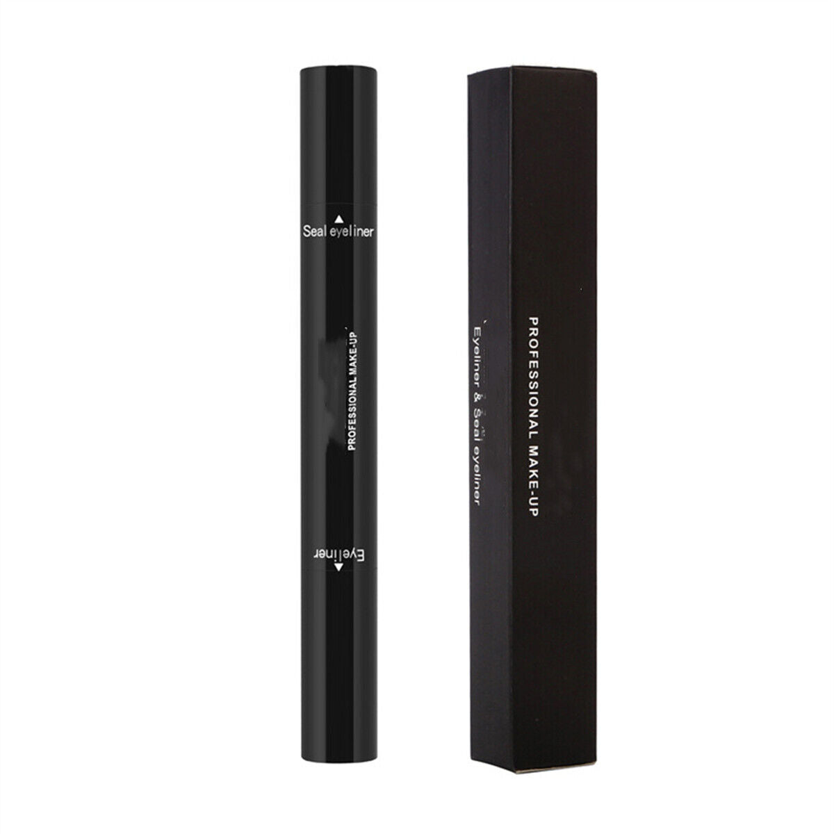 2 in 1 Winged Eyeliner Stamp Waterproof Makeup Womens Eye Liner Pencil Liquid