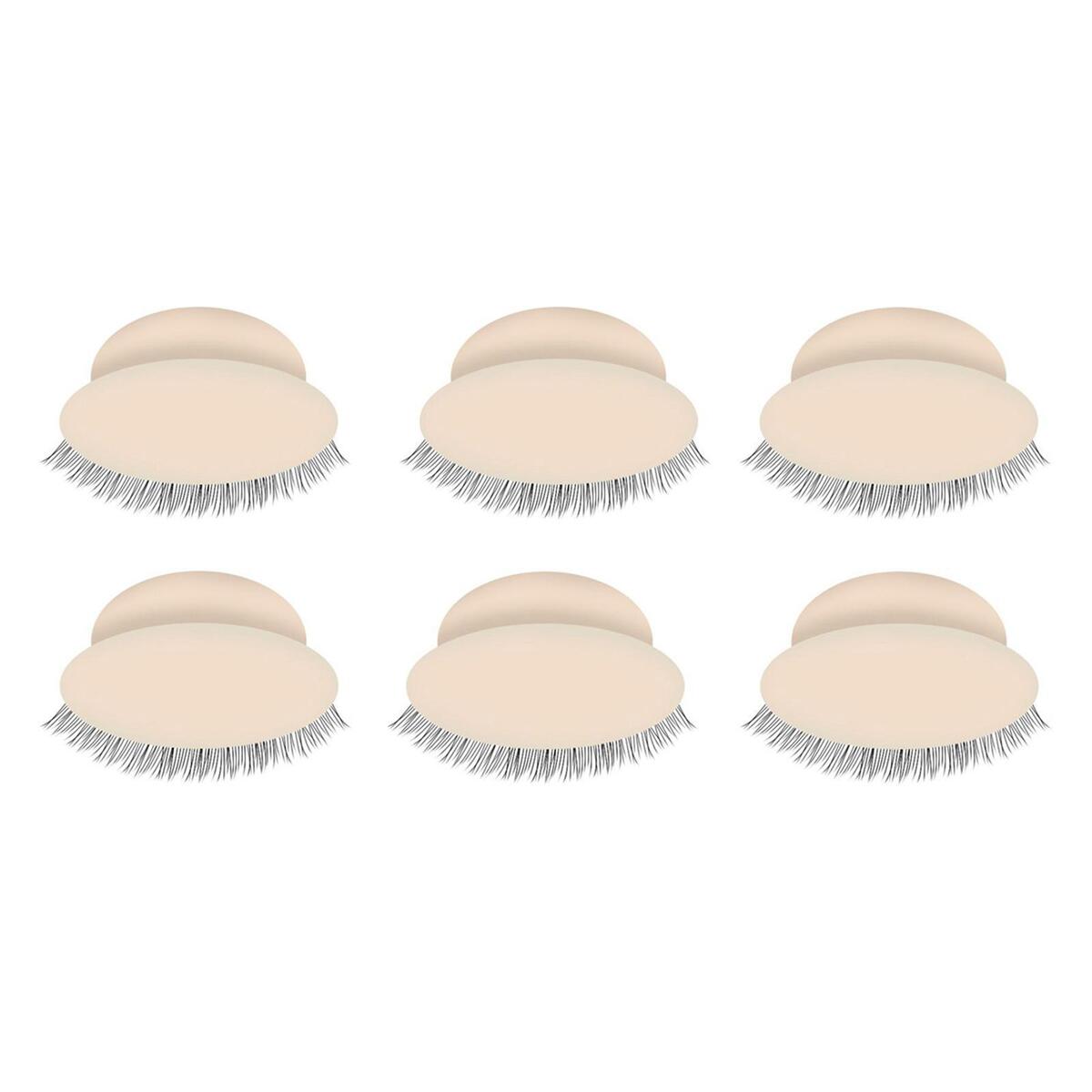 12 Pieces Eyelash Extension Makeup Tools Replacement Supplies for Beginner