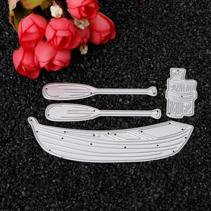 Boat Metal Cutting Dies Stencils DIY Scrapbook Album Embossing Card Paper Craft