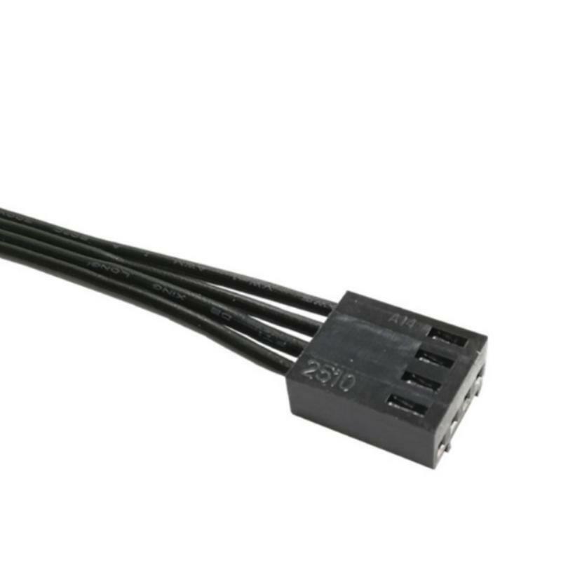 Internal Motherboard Fan Power Extension Cable 4-Pin PWM Fan Power Supply Cable