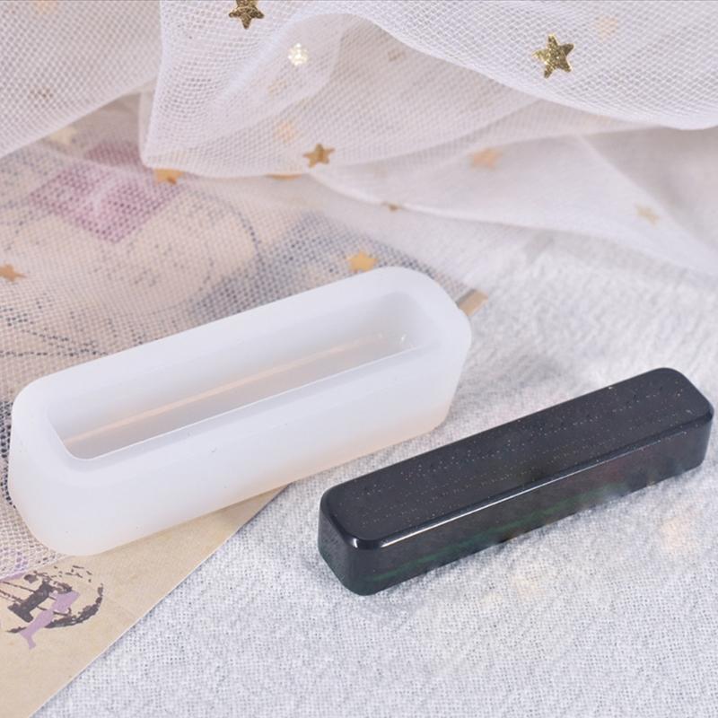 Long Strip Necklace Silicone Mold Keychain Pendant Casting Mold Handicrafts Mold
