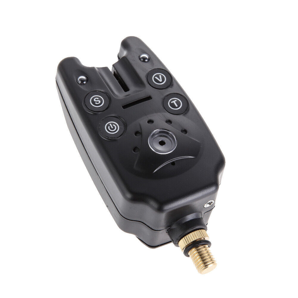 WaterResistant 2 LEDs Adjustable ToneVolume SensitivitySound Alert Fishing