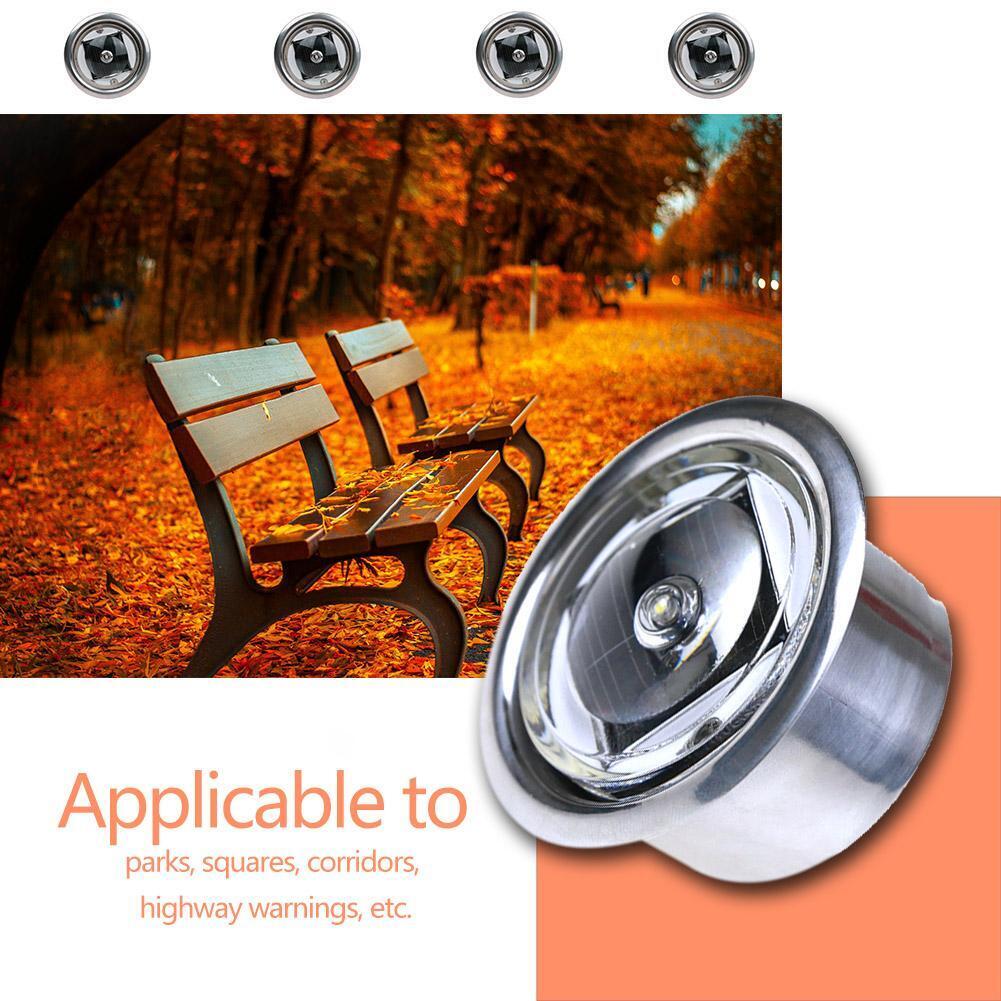 LED Garden Light Round Underground Lamp Ground Buried Yard Road Lawn Lamp