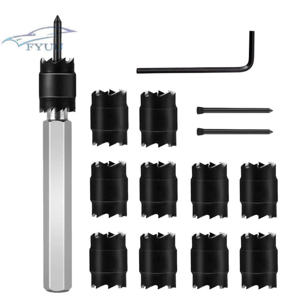 14 x 3/8"(9.5mm) Spot Weld Double Sided Cutter Remover Drill Bit Welder Cut Tool