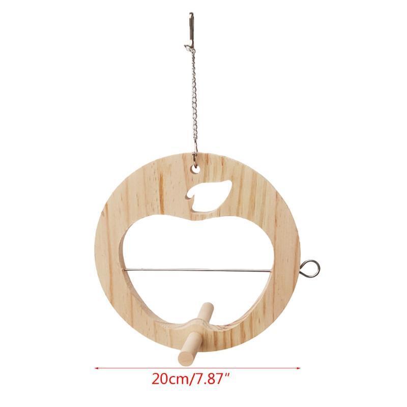 Bird Food Holder with Perch Parrot Vegetable/Fruit Feeder Hanging Treat Skewer