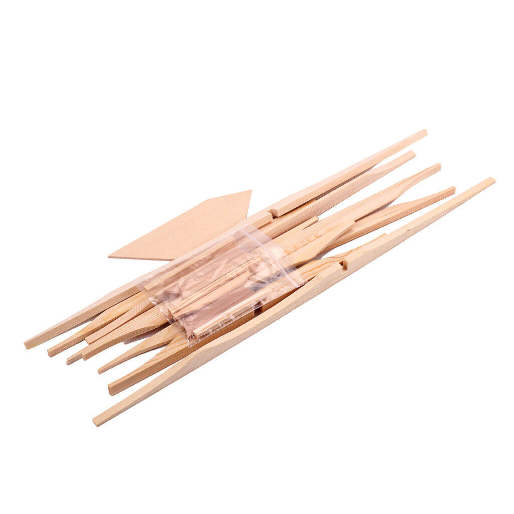 17pcs Spruce Brace  Kit for 41''Acoustic/Folk Guitar Luthier DIY Part #1