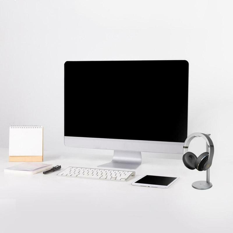 Fashion Design Earphone Storage Stand Desktop Headset Display Hanger Compact