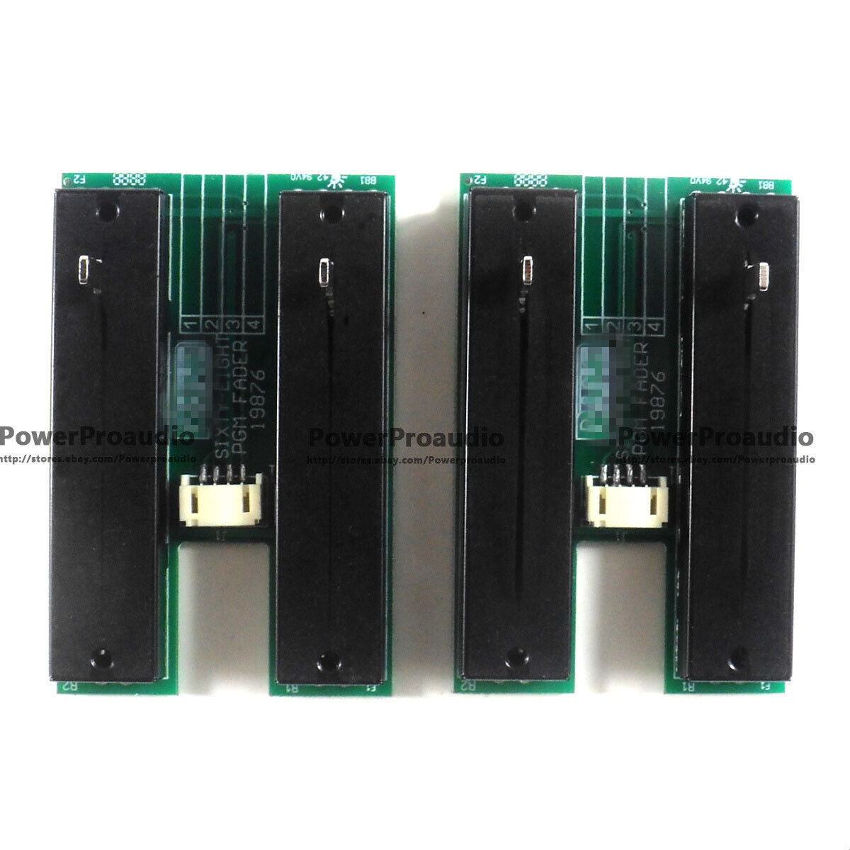 2pcs 68 Sixty-Eight PGM Fader Assy Channel  PCB Board for Rane TT-M68SL