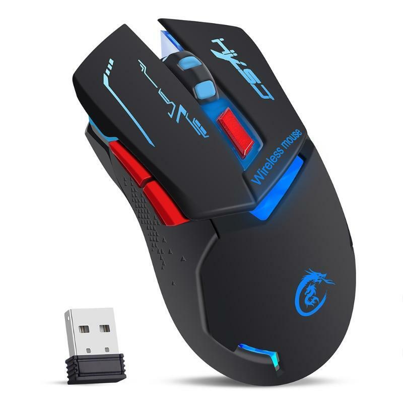 Gaming Mouse Adjustable RGB Light Sensitive Electronics Accessories for Windows