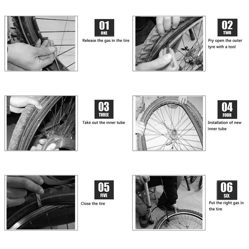 1 Pair 4.10/3.50-6'' Tire Inner Tube Electric Scooter Motorcycle Part