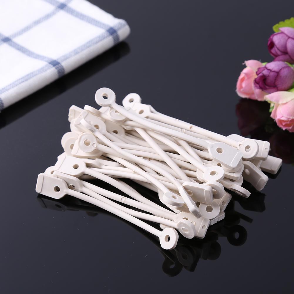 50pcs/set Pro Perm Rod Long Hair Curler Replacement Elastic Rubber Band (C)