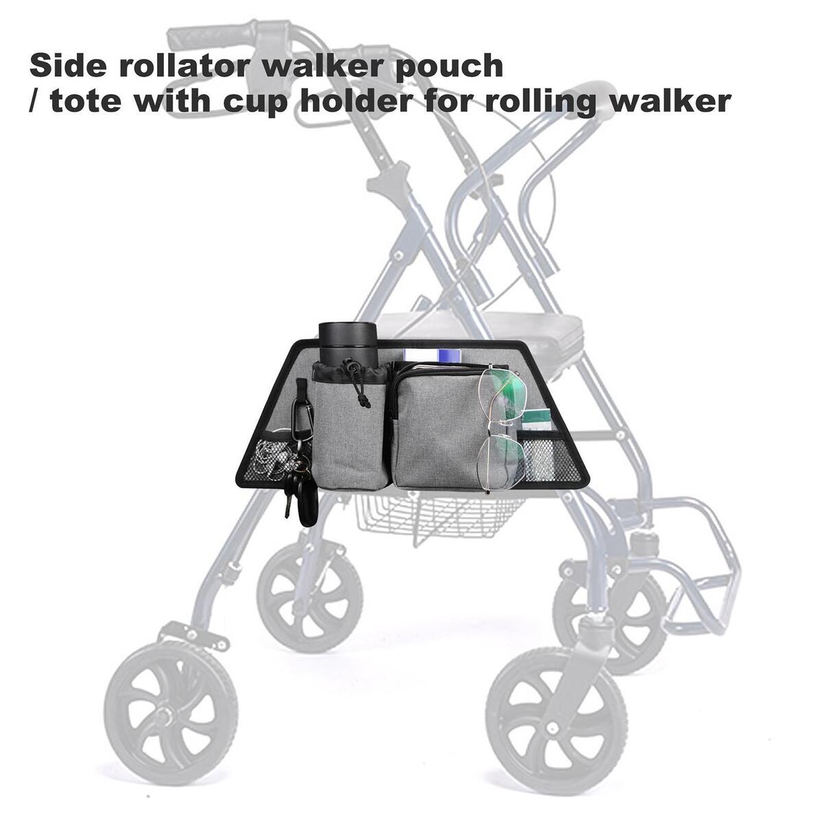 Folding  Side  Multi Pockets Bottle Holder  for Elderly