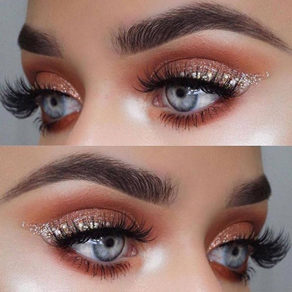 Fluffy Full Volume Thick 4D  Faux Mink Hair Eye Lash Extension False Eyelashes
