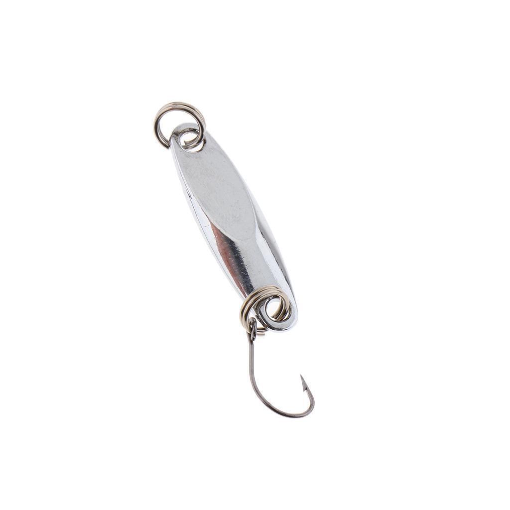 3Pcs Spoon Fishing Lures Metal Sequins Jigs   Lures Jigging Baits